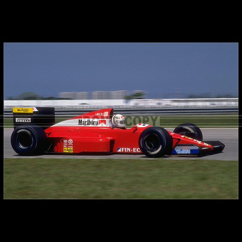 Photo A.038292 Dallara F189 Andrea De Cesaris 1989 Gp F1 Grand Prix