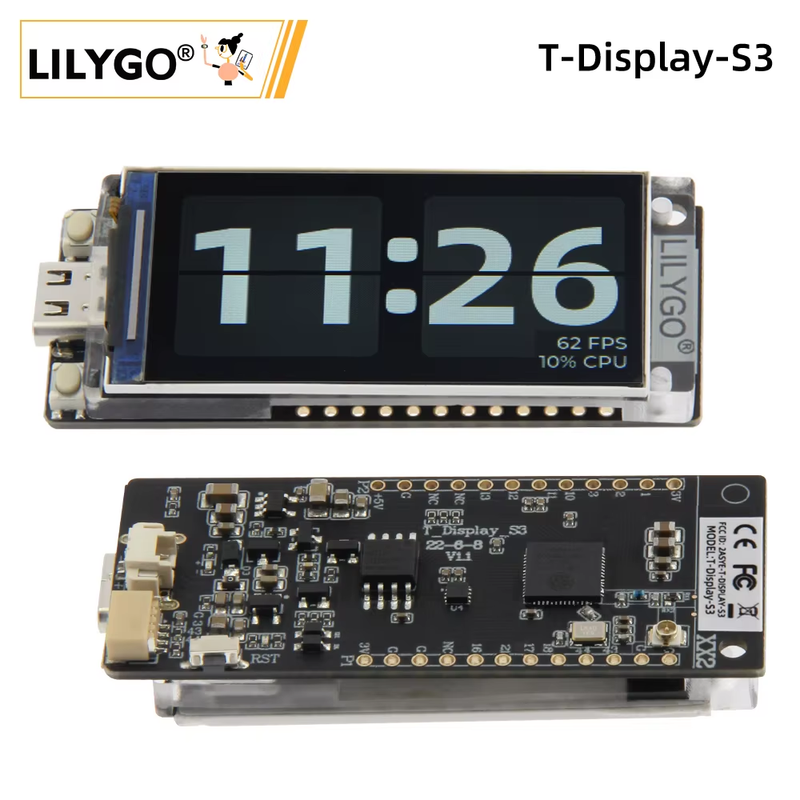 ® T-Display-S3 ESP32-S3 1.9 inch ST7789 LCD Display Development Board WIFI Bluet