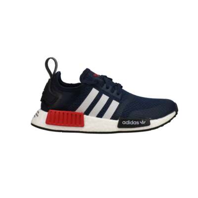 

adidas Nmd_R1 Молодежные кроссовки на шнуровке для мальчиков Синие повседневные кроссовки FV1693, Синий, adidas Nmd_R1 Lace Up Youth