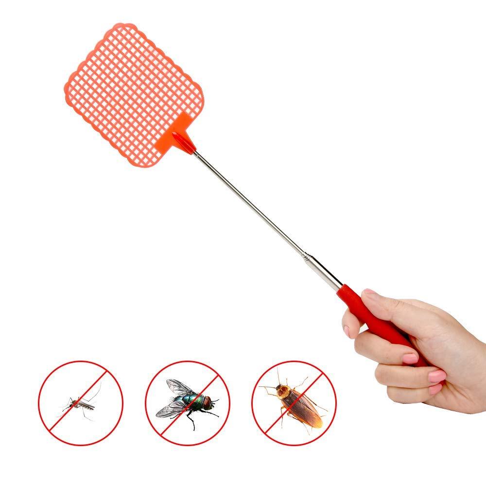 Telescopic Fly swatter Bug Extendable Home Office Pest Control