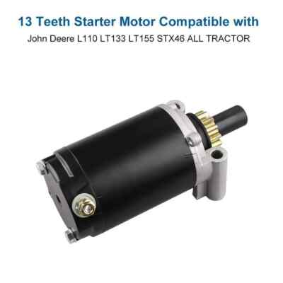 Starter John Deere L110 LT133 LT155 STX46 All Tractors AM122435 12-098-15 and 22