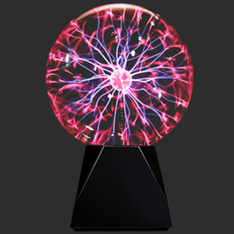 Glass Plasma Ball Sphere Lightning Light Lamp Party Magical Ball Electrostatic F