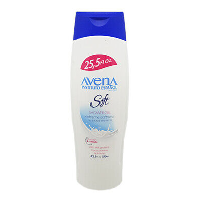 Instituto Español Avena Soft Shower Gel. Softens & Moisturizes Skin. 25.5 fl.oz