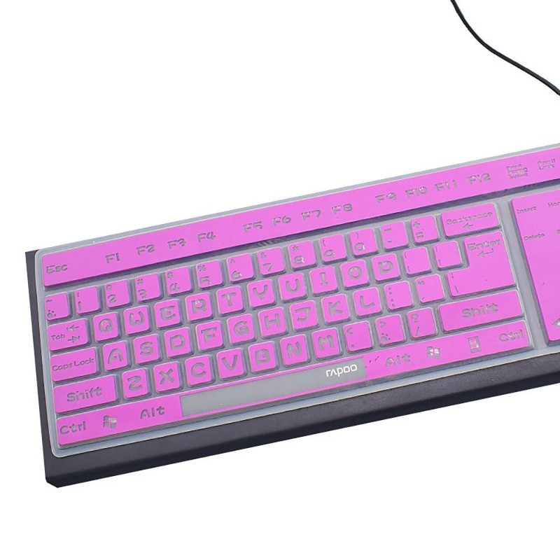 Computer Keyboard Cover for Desktop PC Protective Film Keypad Protector Skin
