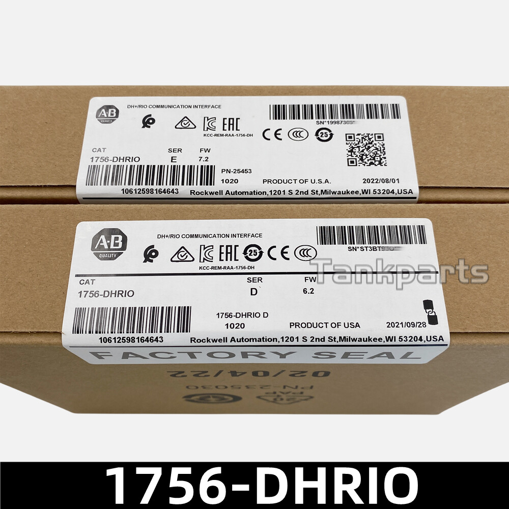 AB 1756-DHRIO Allen-Bradley Controllogix DH Plus / RIO Comms Module NEW ...