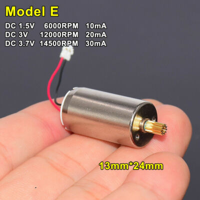 Micro 24*13mm Big Coreless Motor DC3V 3.7V High Speed 5-Pole Rotor replace Maxon