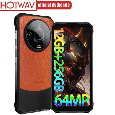 2024 HOTWAV T7 Pro Android 13 Rugged Smartphone 12GB+256GB 4G Unlocked Phone GPS