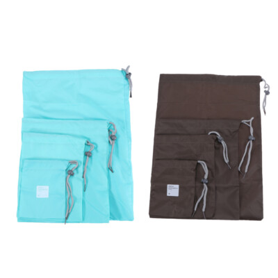 8 Pcs Small Drawstring Bags Nylon Drawstring Bag Drawstring Pouch