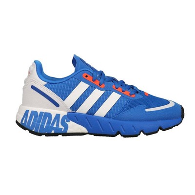 

Adidas Zx 1K Boost Мужские синие, белые кроссовки Повседневная обувь H68720, Blue;white, adidas Zx 1K Boost