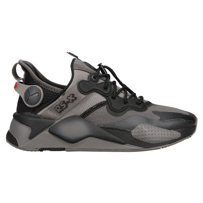 

Puma RsX T3ch Funny Pages Lace Up Youth Boys Черные кроссовки Повседневная обувь 385122, Черный, Puma RsX T3ch Funny Pages Lace Up Youth