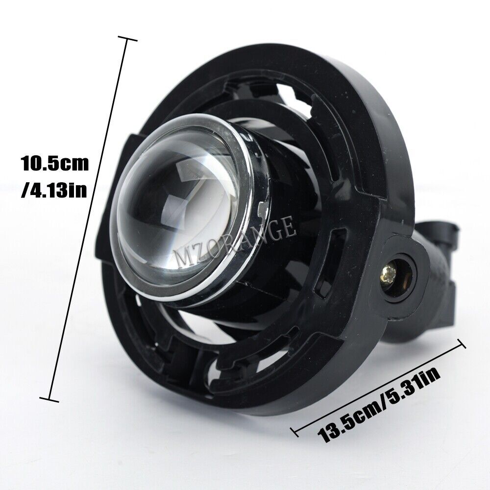 Fog Light Lamp Cover Bezel Chrome Trim For Dodge Charger SRT-8 2012 2013-2015