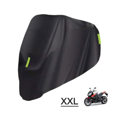 Motorcycle Cover waterproof Heavy Duty for Winter Storage XXL Snow Rain 2XL H9F6