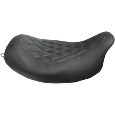 Mustang Wide Tripper Solo Seat - Diamond (Black) 76694