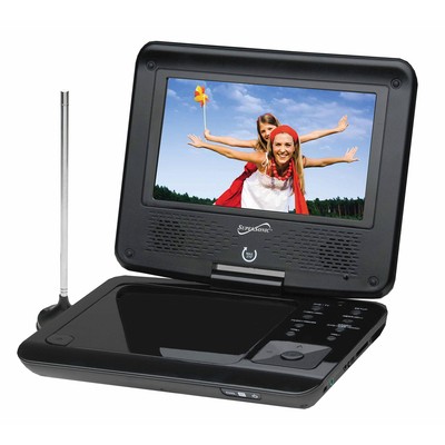 Supersonic 7 Widescreen Portable DVD Player with 270 Degree Swivel Display