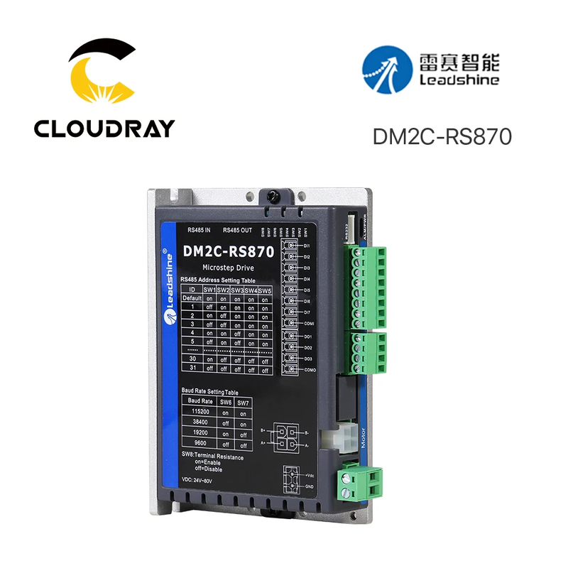 Leadshine DM2C-RS870 Stepper Motor Driver 2-phase Drive and Control Integrated 3