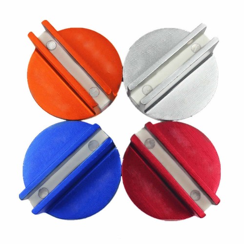 Blue Premium Slotted Universal Magnetic Jack Pad Pinch Weld Frame Rail Adapter