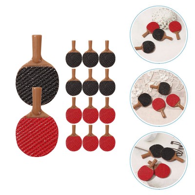  20 Pcs Mini Tischtennisschläger Schlüsselanhänger Zubehör Für Puppenhäuser