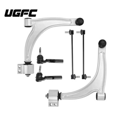 For Chevrolet Malibu Pontiac G6 Saturn Aura 8 x Control Arm Sway Bar Tie Rod Kit