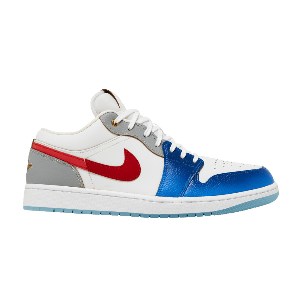 Nike Air Jordan 1 Low ホワイト/ネイビー/レッド $_57.JPG