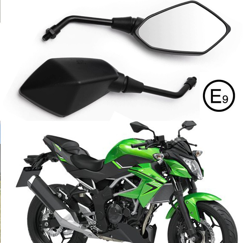 Motorrad RÃ¼Ckspiegel Spiegel E-GeprÃ¼Ft FÃ¼R Kawasaki Z1000 Z900 Z800 Z700 Z125