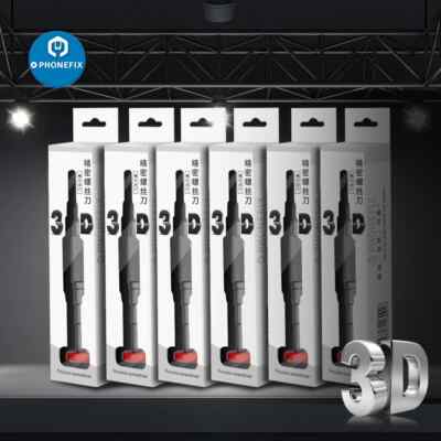 3D Precision Screwdriver Set Disassemble 3D Bolt driver For Mobile Phone Repair