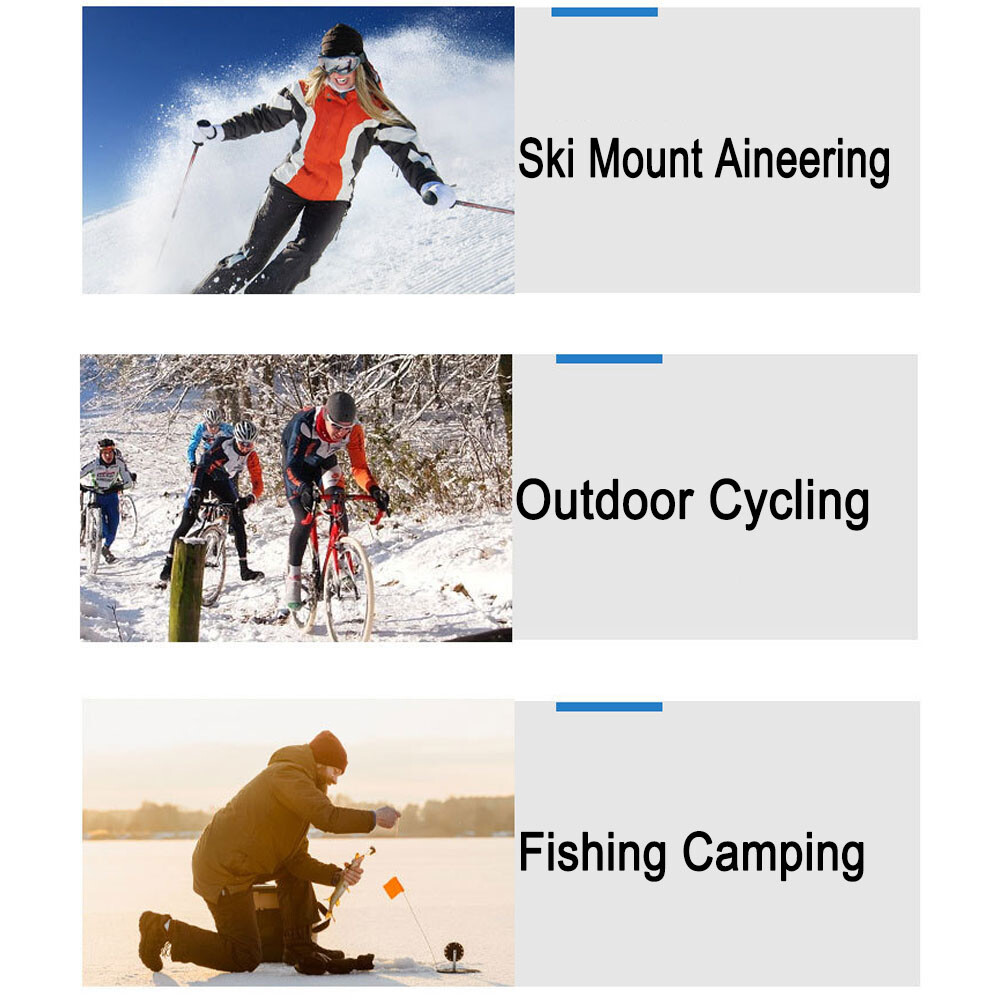 3X Tactical Warm Winter Fleece Watch Cap Military Beanie Skull Hat for Men Women