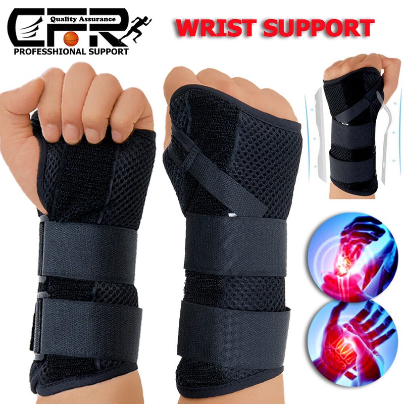 Left Right Wrist Hand Brace Support Splint Carpal Tunnel Sprain Arthritis Sports