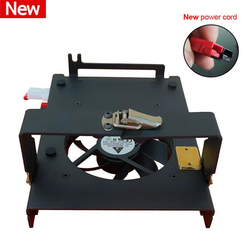 New XIEGU Exclusive Bracket Stand Cooling Fan Heatsink Holder For G90 0.5-30MHz