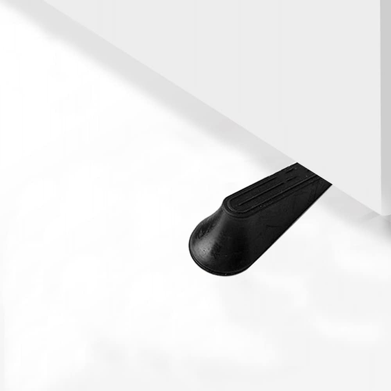 Heavy Duty Rubber Door Stoppers，Door Wedge for Residential and Commercial Use，Mu