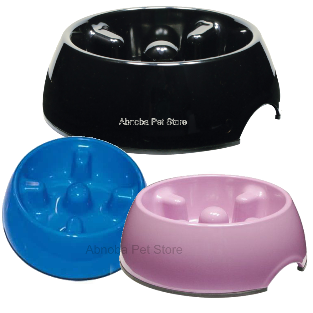 Dogit GOSLOW Bowl AntiGulping Dog Dish reducing the risk of bloat