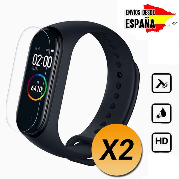 XIAOMI MI BAND 4 PROTECTOR DE PANTALLA X2 FLEXIBLE ULTRAFINO