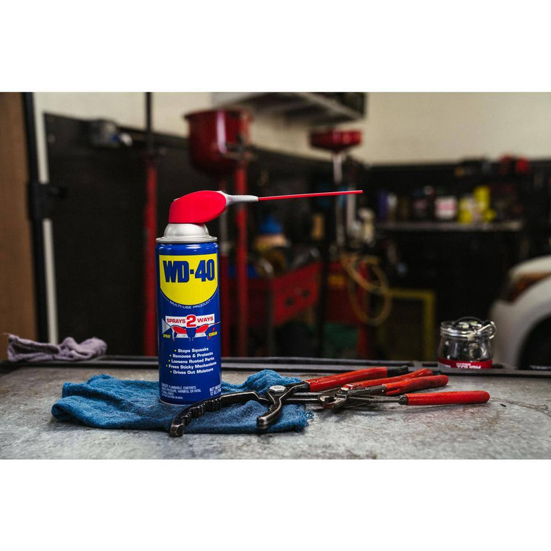 Multi Purpose Original WD-40 Formula 12oz Lubricant Spray 1-PACK w/. Smart Straw