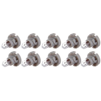 10x Warm White T4/T4.2 Neo Wedge Bulb Car Dash A/C Heater Climate Light Lamp