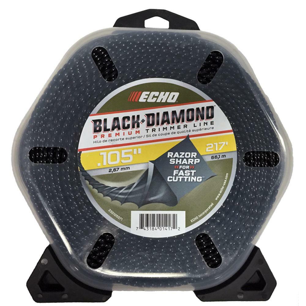 330105071 ECHO .105 Black Diamond Trimmer Line (217 ft