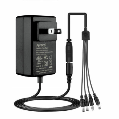 UL Adapter + 1 to 4 splitter Power for Snark Sa-1 9volt Guitar 1-spot Pedal Zero