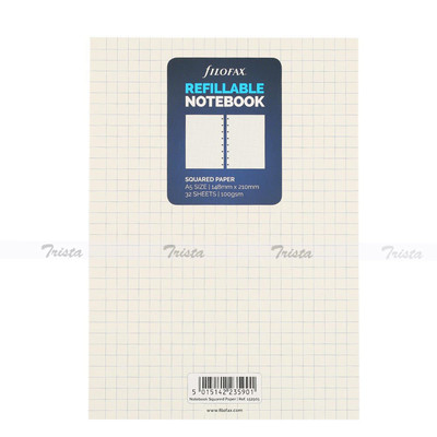 New Filofax A5 Organiser Notebooks Squared Paper Refill NotePaper Insert-152905