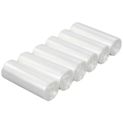 Ponpong 150 Pacco Transparent 5 L Sacchi Rifiuti Sacchetti Spazzatura Pattumiera