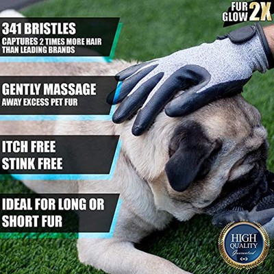 Grooming Brush Glove Dog 