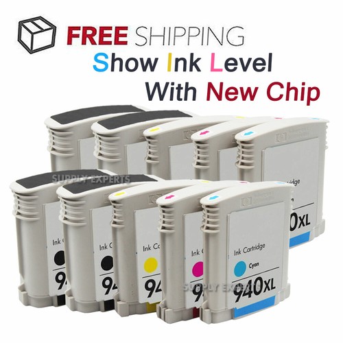 5 PACK New 940XL 940 Ink Cartridges for HP OfficeJet Pro 8000 8500 8500A Printer