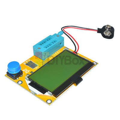 1-10Pcs LCD MTY328P LCR-T4 Transistor Tester Diode Triode ESR MOS PNP/NPN Meter