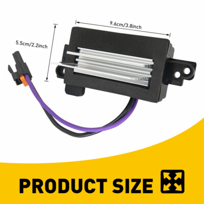 Blower Motor Resistor HVAC Heater Control Module For Hummer H2 6.0L 2003-2006