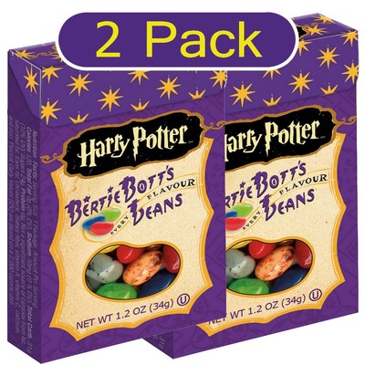 HARRY POTTER BERTIE BOTTS Jelly Belly BEANS Candy 12oz Box Bott39s  2 Pack 