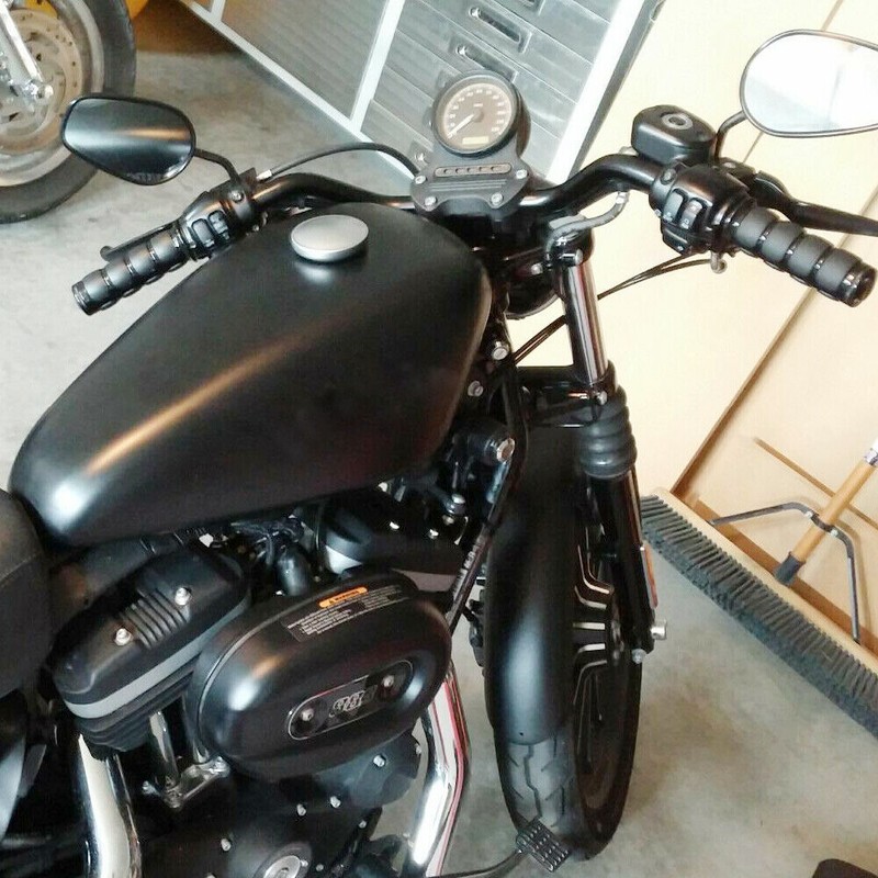 FEU ARRIÈRE MINI Cateye Noir, Pour Harley-Davidson Avec E - Approbation