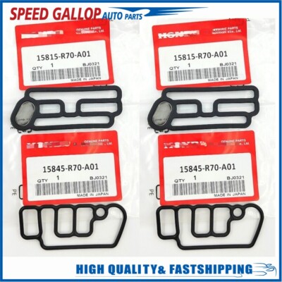 2 sets Cylinder Head Solenoid Gasket VTEC For Honda 15815R70A01 15845R70A01