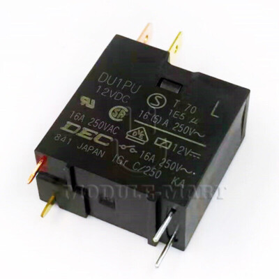 NEW DU1PU 12VDC Power Relay 4Pins 1PCS