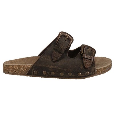 

Женские коричневые повседневные сандалии Roper Desiree Footbed 09-021-0607-2666, Коричневый, Roper Desiree Footbed