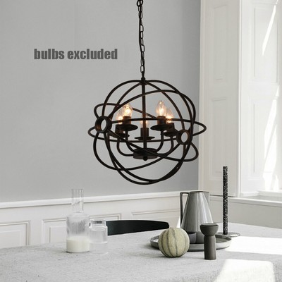 Retro Rope Edison Loft Industrial Vintage Lamp Fixture Hanging Ceiling Light