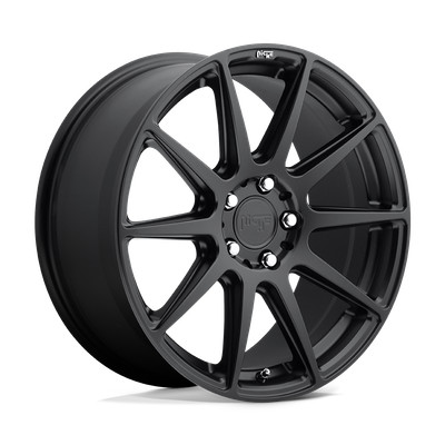 Niche Wheels M147 ESSEN 18x8 5x4.5 40mm Matte Black; M147188065+40