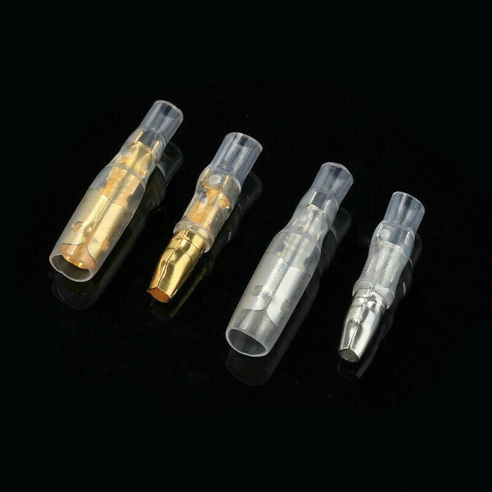 400PCS 3.9mm Male&Female Bullet Terminal Wire Crimp Insulation Sheath