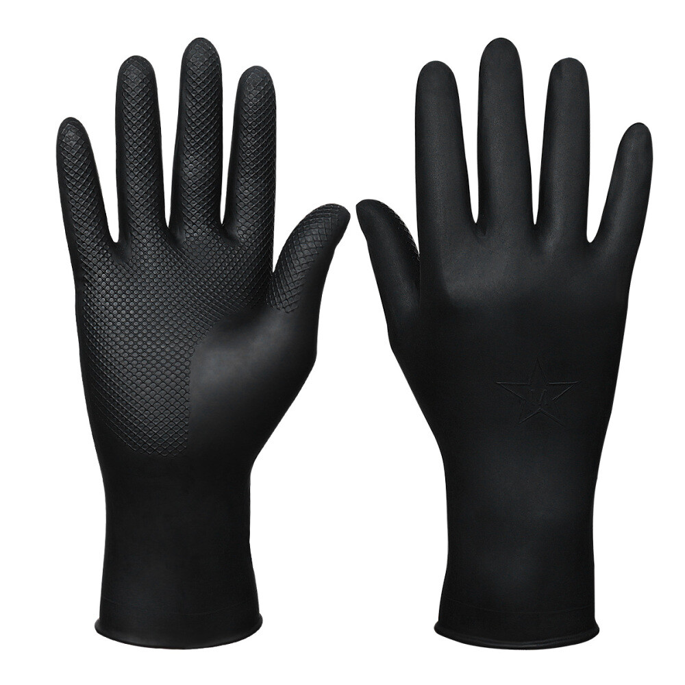 Beaupretty 10Pcs Hair Salon Laboratory Gloves Reusable Latex Gloves